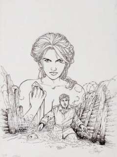 Éric Stalner - La croix de Cazenac L‘intégrale du cycle du loup Encre de