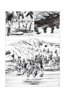 Lucio Filippucci | Tex n. 680 - 3x L.Filippucci - Tavola Originale "La pista dei Forrester" - Page volante - Exemplaire unique - (2017) | Catawiki