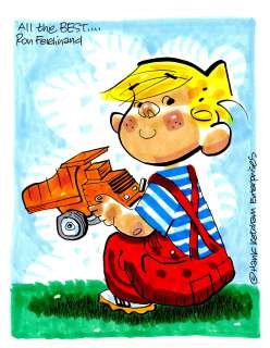 Ron Ferdinand | Ferdinand - DENNIS THE MENACE, unknown date NO RESERVE! | Russ Cochran