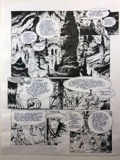 Girod, Thierry | Girod, Thierry - Planche originale - Durango T16 - Le Crépuscule du vautour - (2013) | Catawiki