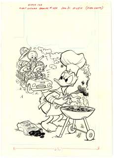 Disney Studios | Disney Studios - Walt Disney Comics #486, Cover NO RESERVE! | Russ Cochran