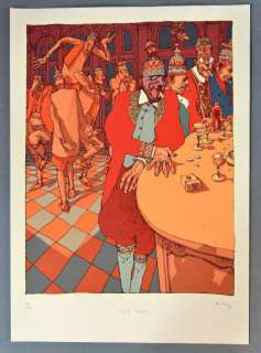 Planches Originales / Illustrations / Sérigraphies | CRECY, Nicolas de | Estim Nation