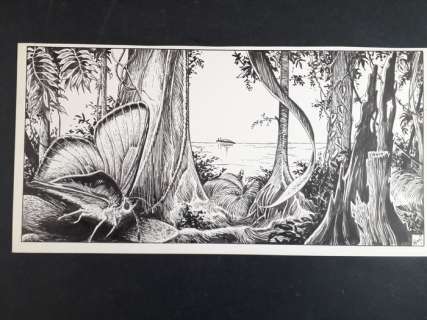 Giorgio Montorio | Giorgio Montorio - Foresta - Page volante - EO | Catawiki