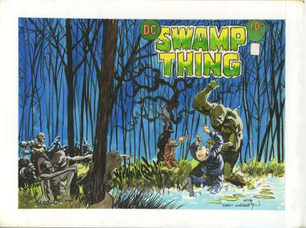 SAGA OF THE SWAMP THING Issue #1 Cover | ComicConnect