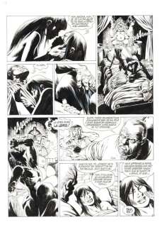 Mitton, Jean-Yves | Original page (p.26)  - Quetzalcoatl 3  - Les Cauchemars de Moctezuma  - (1998) | Catawiki