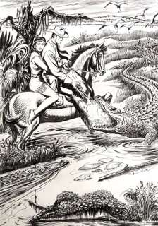 Lino Jeva | Tex - Lino Jeva - Illustrazione originale - Page volante | Catawiki