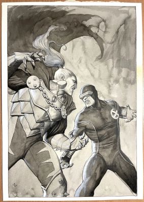 Adi Granov | X-Men 6 (2010) Cover | Thornbush Art