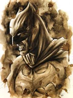 Juapi Coffee Artist | Original Coffee Painting - BATMAN (2021) | Catawiki