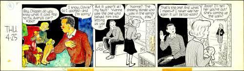 Frank King | King – GASOLINE ALLEY, Daily (04/25/1963) | Russ Cochran