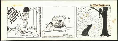 Walt Wetterberg | Wetterberg - DANS NOTRE PATELIN, Daily (01/11/1967) NO RESERVE! | Russ Cochran