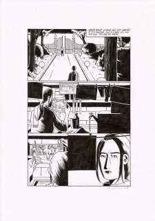 Lucas Harari | Le cas David Zimmerman – planche originale publiée en page 53 | Galerie Barbier