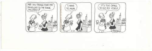 Dick Olden | Olden - Genius, Daily Strip (09/20/1975) NO RESERVE! | Russ Cochran