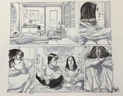 ORIGINAL POUR "NEIGE DE SANG" PAR JEF - P. 37 | Pulp’s