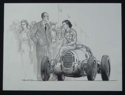 De Caju, Thomas | Original drawing  - Alfa Romeo  - (c. 2013) | Catawiki