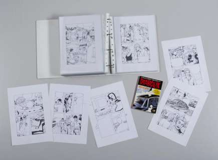 FACCIOLO VINCENZO - "Work from "Diabolik - colpo di scena" | Capitolium Art