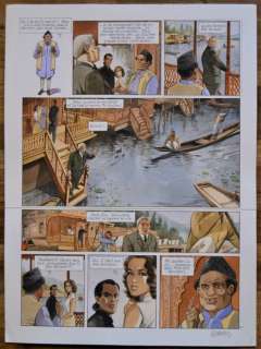 Charles, Jean-François | Charles, Jean-François - Planche originale couleur - India Dreams T2 - Quand revient la mousson - (2003) | Catawiki