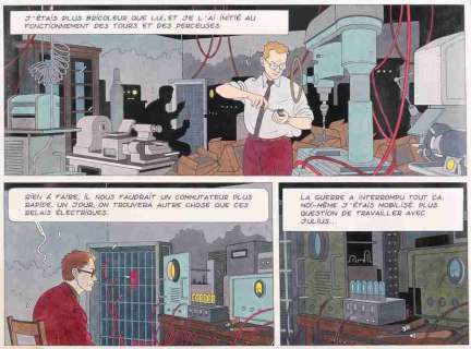 Goffin | Le Théorème de Morcom, agrandissement de la plan… | Millon