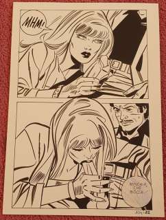 D’amore | Attualita nera extra 52 - 90 Planches Originales - Histoire complète - La Zia Erotica - Page volante - EO - (1985) | Catawiki