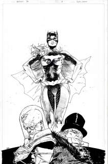 Clay Mann - batgirl: futures end #1 lenticular 3-d direct cover (batgirl, penguin, mr. Freeze! ) 2014