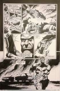 Shawn McManus - Size: 28 X 43 Cm. | The Punisher 29 - Shawn McManus - Original Punisher Page - Exemplaire unique - (1993) | Catawiki