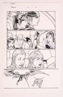 Original Art for Runaways (2005 2nd Series Marvel) Issue 26, Page 15 by Michael Ryan and Rick Ketcham | mycomicshop.com