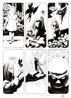 Corrado Roi | Brendon n. 80 - Corrado Roi 3x Tavole Originali "L’Impronta del diavolo" - Page volante - Exemplaire unique - (2011) | Catawiki