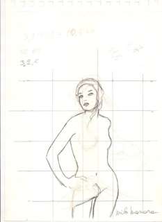 Milo Manara | Game of Thrones - Bozzetto Originale di MILO MANARA per Daenerys Targaryen | Catawiki