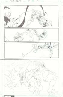 Esad Ribic | King Thor #2 (724) P.16 - Gorr the God Butcher Vs. Loki - 2019 Signed | Anthony’s Comic Book Art
