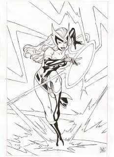 Rafa Fonteriz - Tintas Originales Marvel Rafa Fonteriz y Carlos Pacheco. Portada Alternativa/Variant Cover Heroes Reborn