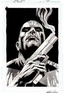 Fabiano Neves - the last phantom #3 cover & cover prelim (2010)