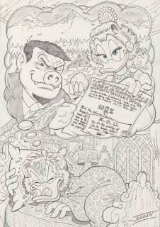 Julian Jordan | Julian Jordan - Ducktales - Scrooge McDuck - Dreams from the Past - Size: 30 x 21 cm. A4 | Catawiki