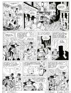 Le Gall | Spirou et Fantasio, planche n°39 Ã  l’encre d… | Millon