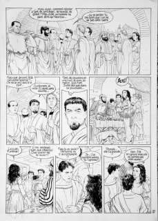 Delaby | Murena, planche n°2 Ã  l’encre de Chine de l’épi… | Banque Dessinée