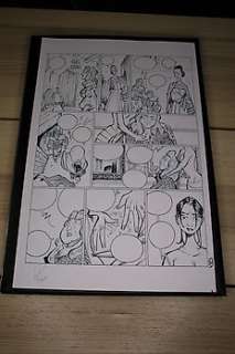 Pierre Alary / Ange - Alary, Pierre - Planche originale (p.30) - Belladone T3 - Louis - (2007)