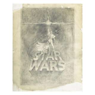 A Tom Jung Star Wars: Episode IV - A New Hope original concept artwork for the one-sheet poster | Bonhams