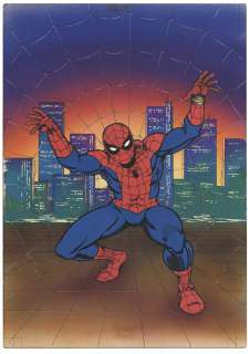 Itabashi Shuho Hand-Drawn Color Illustration "Spider-Man" | Mandarake (Big Web)