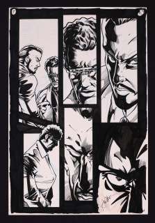 Bong Dazo - Original Art from killer7 #1 (2006), Page 9 Pencils and Inks