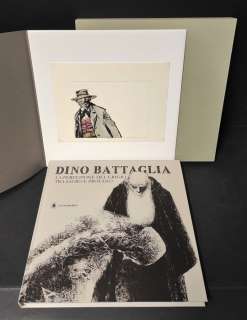 Dino Battaglia | Dino Battaglia - Volume Lusso (tiratura limitata) "La Perfezione del Grigio" + illustrazione originale - Cartonné - EO - (2019) | Catawiki
