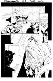 Marco Galli, Romano Molenaar | Bloodrayne 01 Pg 19 | TDArt
