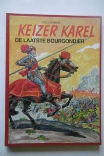 Hec Leemans | Keizer Karel - De laatste Bourgondiër - Luxe, genummerde en gesigneerde uitgave met originele tekening - Cartonné - EO - (1999) | Catawiki