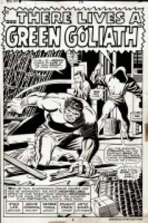 George Tuska | IRON MAN #9 P 3 SPLASH ORIGINAL COMIC ART (1968) | Pedigree Comics