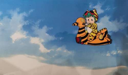 Rumiko Takahashi | URUSEI YATSURA (LAMU’) - Original Anime Cel + Original Animation drawing (douga) of Urusei yatsura (LamÃ¹) - Exemplaire unique - (1981/1986) | Catawiki