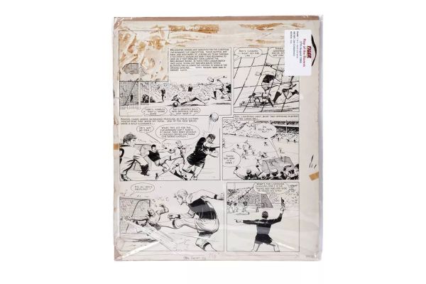 Lot 232 - Original artwork strip for Tiger’s ’Roy Of The Rovers’ | misc / divers