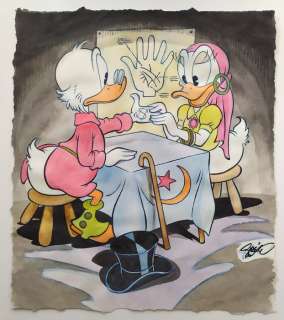 Sergio Garrido | Uncle Scrooge - Quiromancia | Catawiki