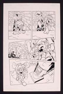 Original Art from Sonic Universe #10 (2010), Page 7 Pencils by Tracy Yardley, Inks by Jim Amash | mycomicshop.com