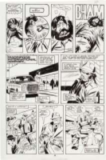 John Buscema - WOLVERINE # 7 PAGE 22 - HULK AS MR. FIXIT