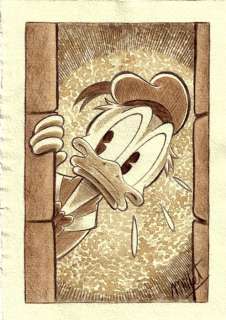 Millet | Millet - Donald Duck looking around the corner | Catawiki