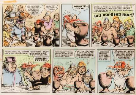 Janusz Christa (1934 - 2008) "Kajko i Kokosz" - | Desa Unicum