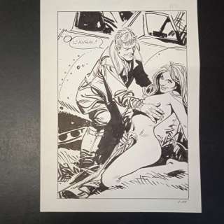 Tacconi Ferdinando | F. Tacconi - tavola originale - Page volante - Exemplaire unique | Catawiki