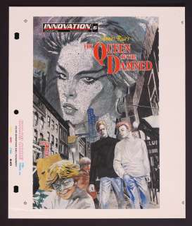Cover Proof for Queen of the Damned #6 (1993) by OJ Cariello | mycomicshop.com